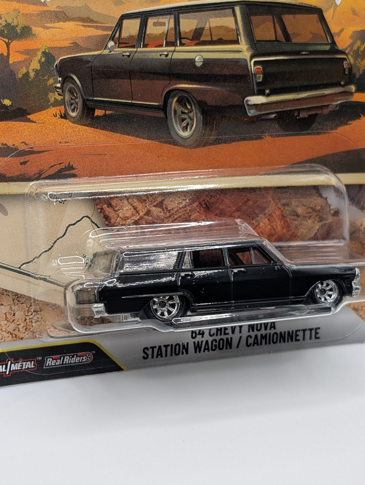 Hot Wheels Road Trip '64 Chevy Nova Station Wagon