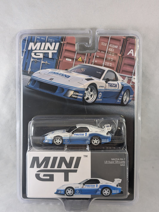 Mini GT Mazda RX7 Liberty Walk Super Silhouette IMSA #1