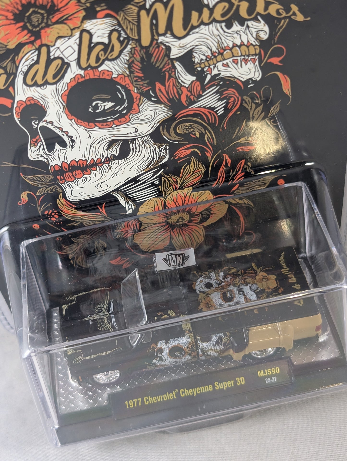 M2 Machines 1977 Chevy Cheyenne Super 30 Dia De Los Muertos