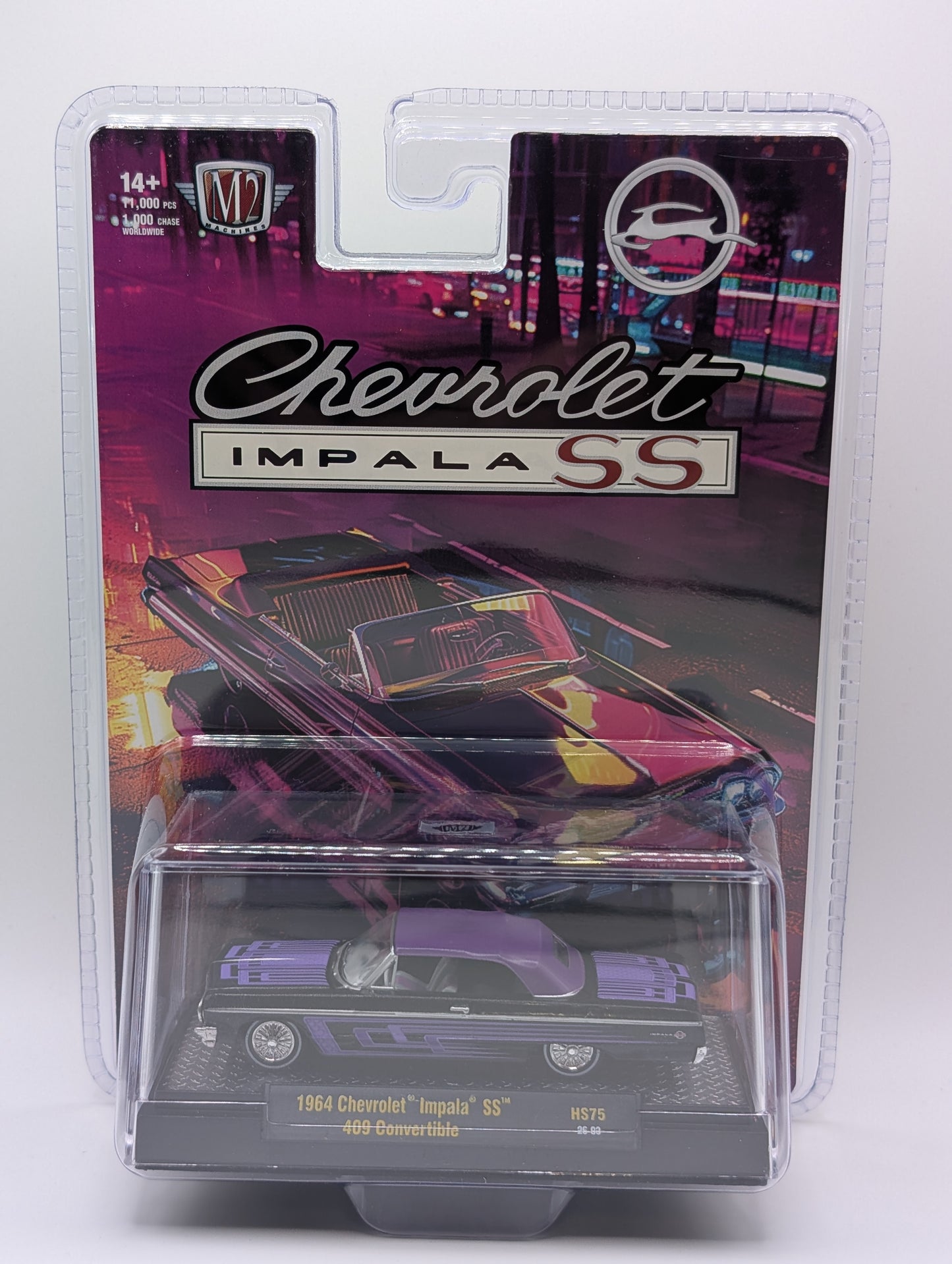 M2 Machines 1964 Chevy Impala SS 409 Convertible