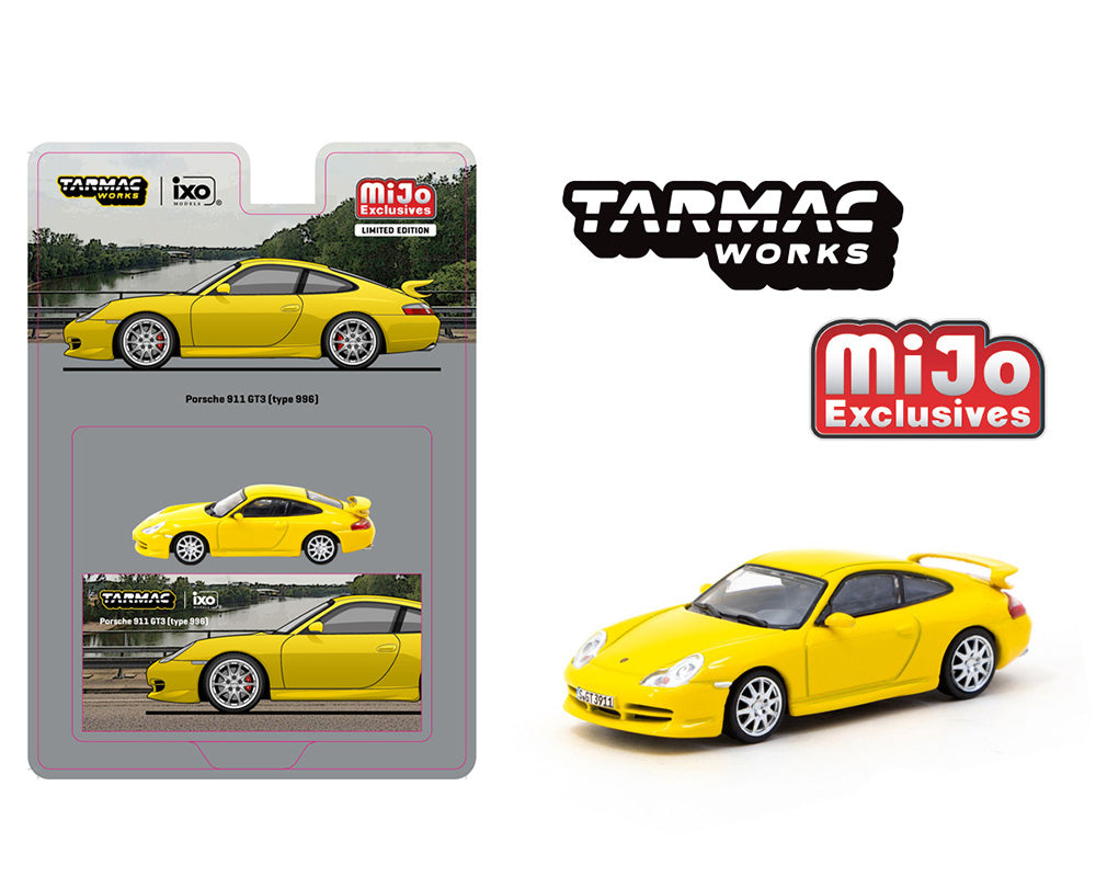 Tarmac Porsche 911 Type 996 GT3 yellow