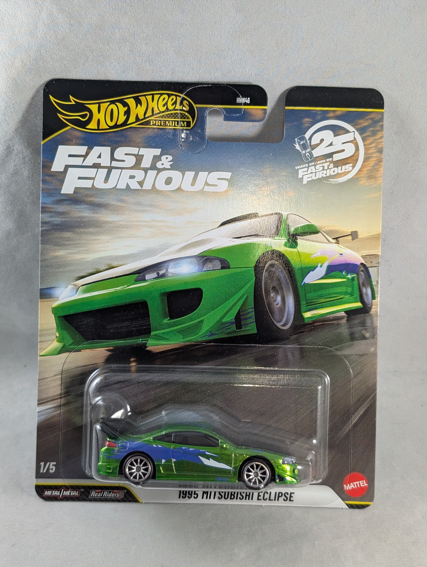 Hot Wheels Fast and Furious set of 5 with chase eclipse