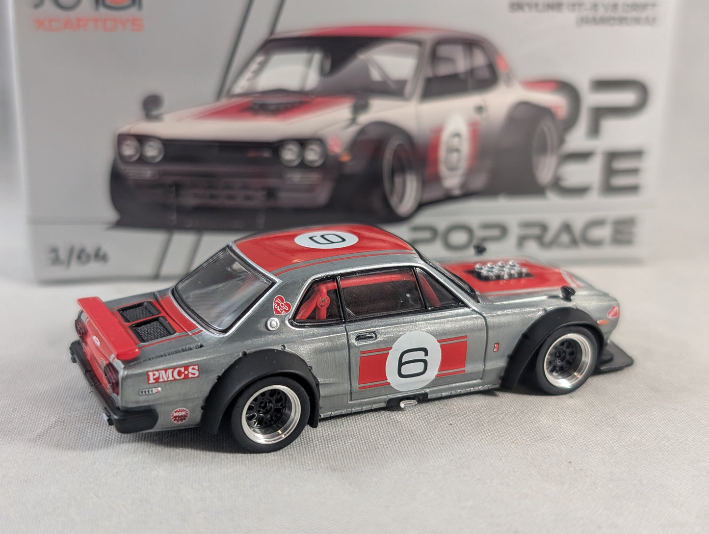 Pop Race Skyline GTR V8 Drift Hakosuka APA Expo Exclusive Sealed