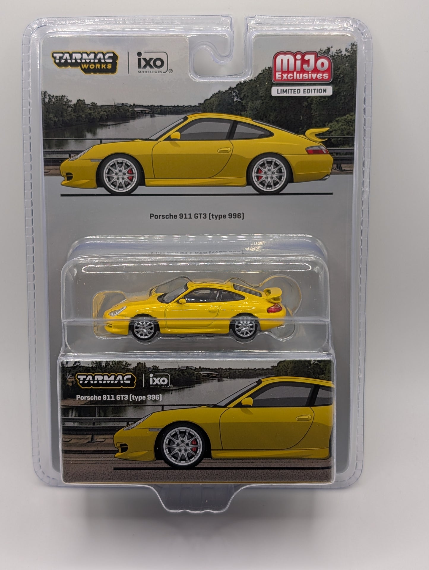 Tarmac Porsche 911 Type 996 GT3 yellow