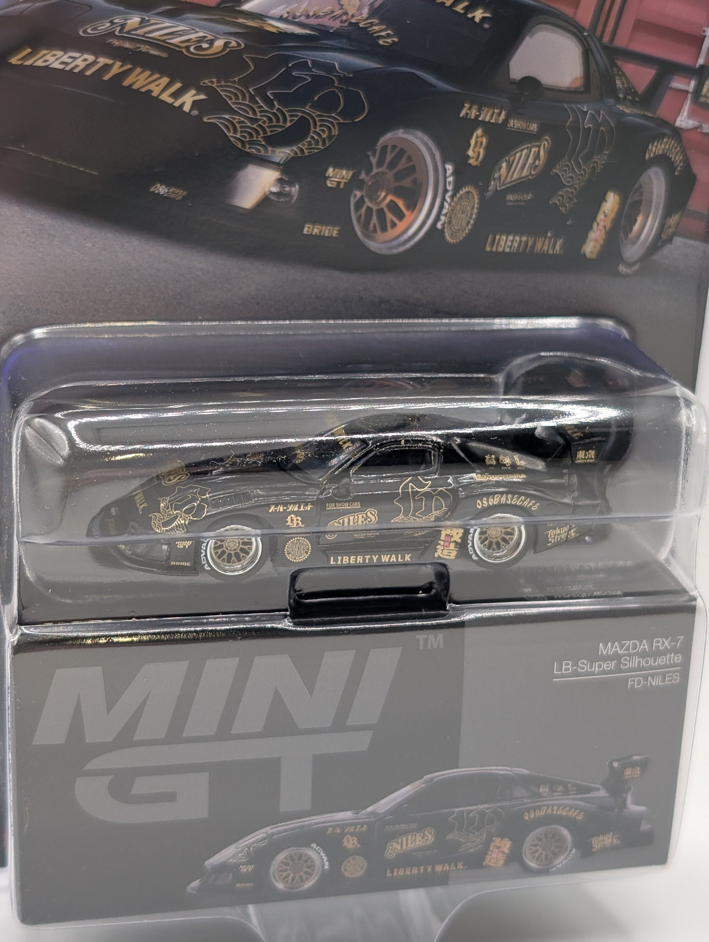 Mini GT Mazda RX7 Super Silhouette Liberty Walk FD-Niles