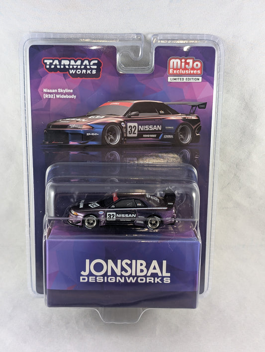Tarmac Works Nissan Skyline R32 Widebody Jonsibal Design Works Mijo Exclusives