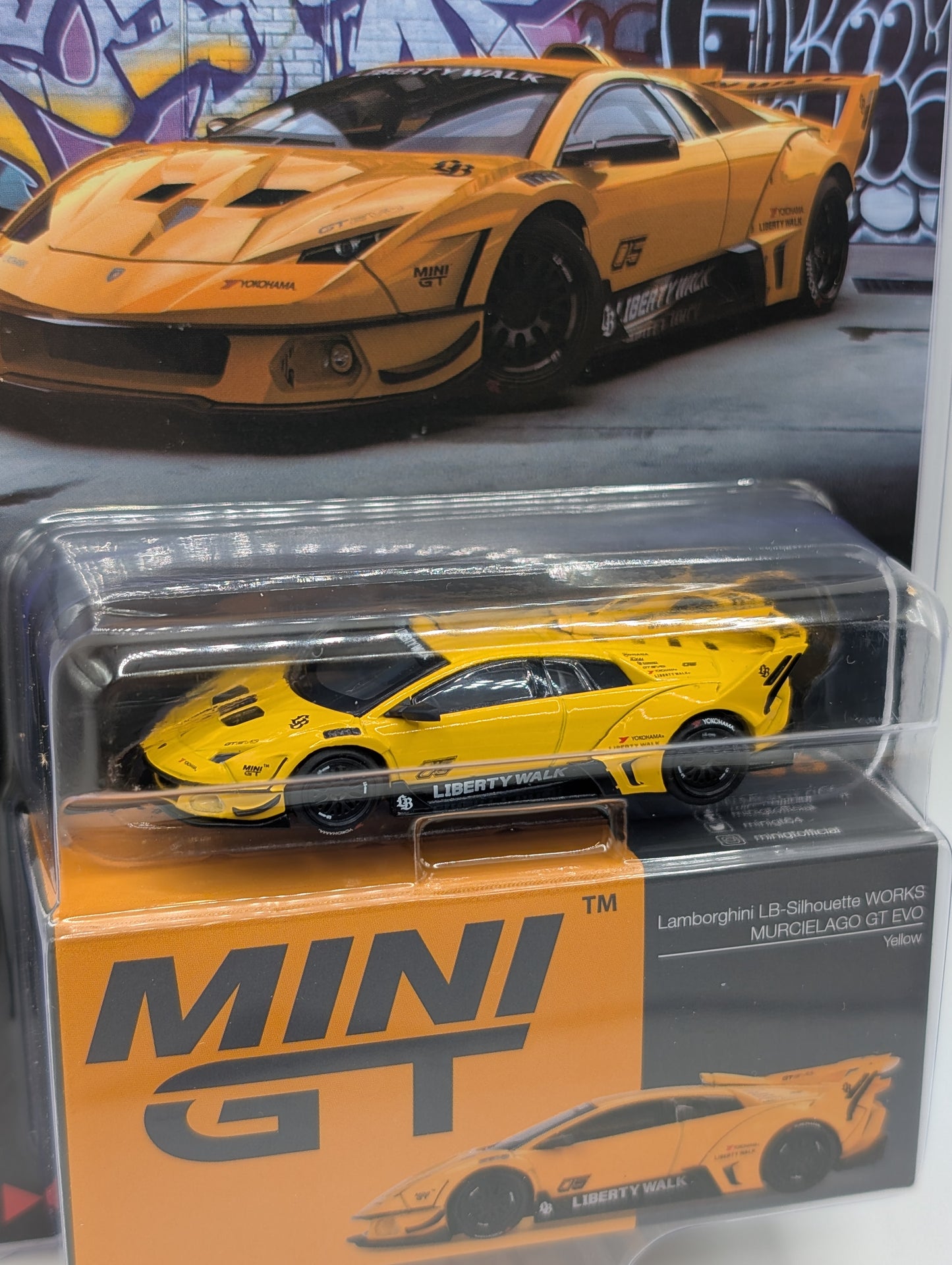Mini GT Lamborghini Murcielago GT EVO Liberty Walk