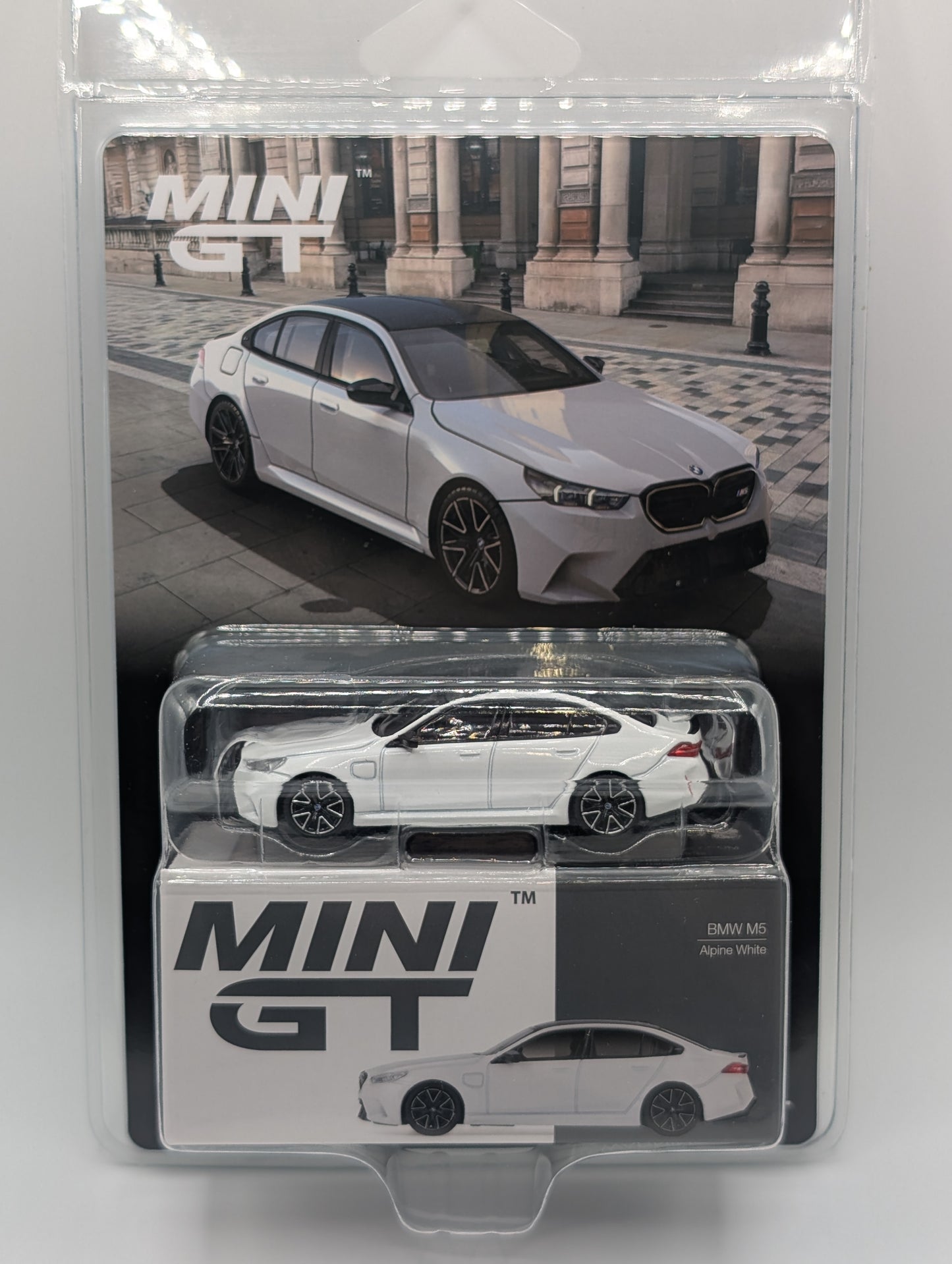Mini GT BMW M5 Alpine White