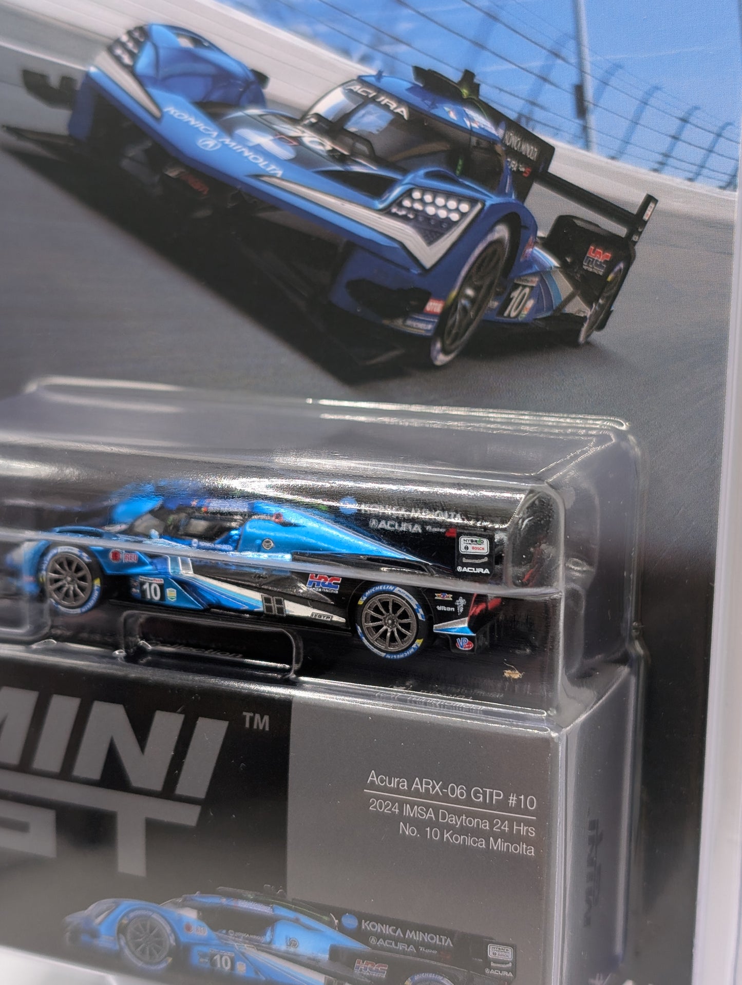 Mini GT Acura ARX-06 GTP #10 2024 IMSA Daytona 24 hours