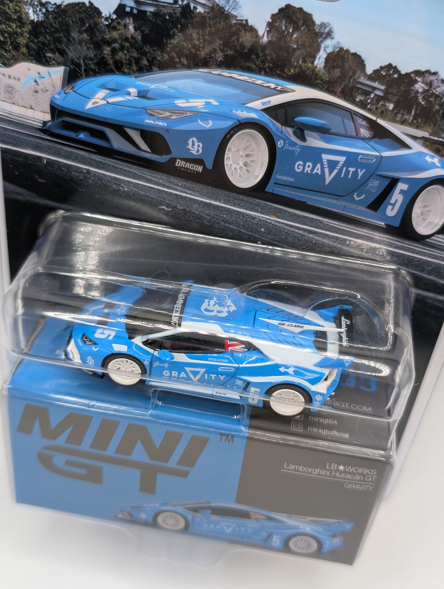 Mini GT Lamborghini Huracan GT Liberty Walk Gravity