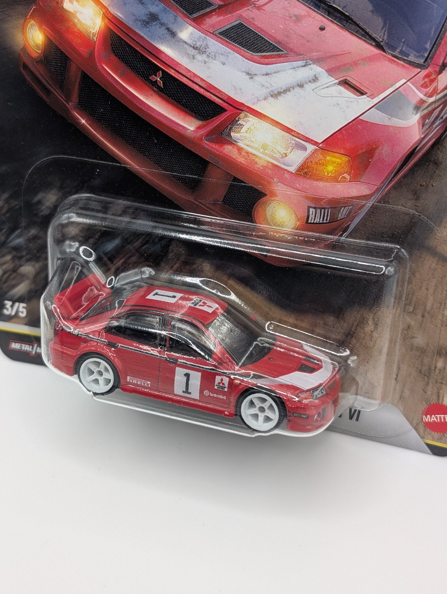 Hot Wheels Mitsubishi Lancer Evolution VI Thrill Climbers