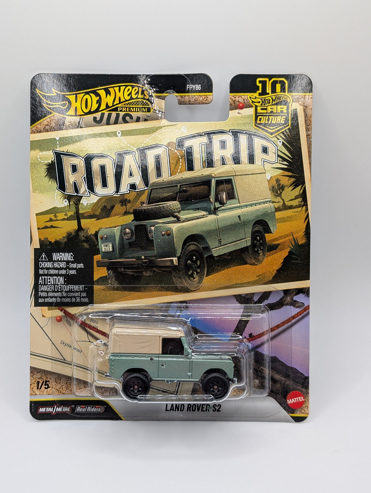 Hot Wheels Road Trip Land Rover S2