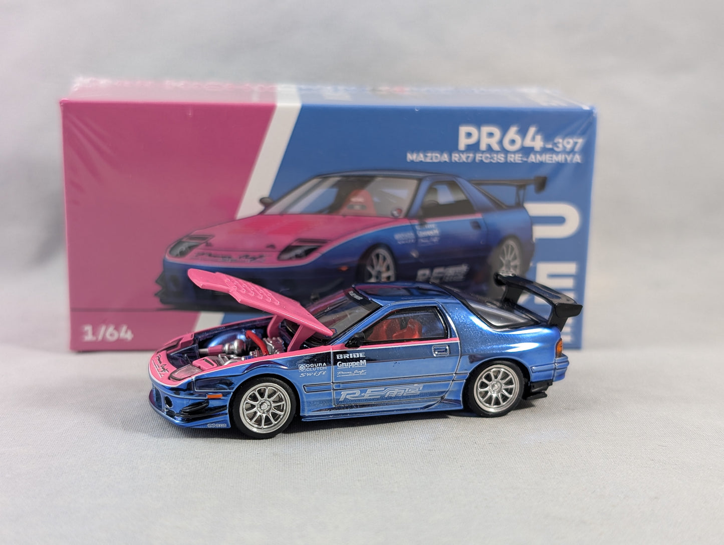 Pop Race Mazda RX7 FC3S RE Amemiya Los Angeles Edition Sealed