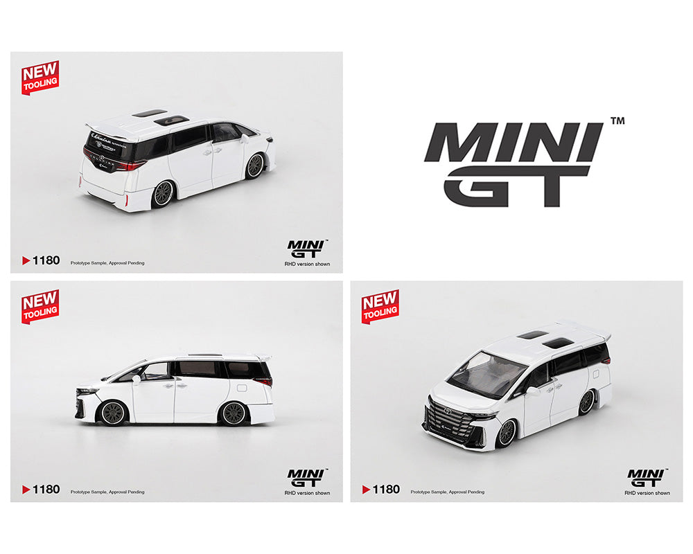 Mini GT 1/64 Toyota Vellfire 40 KUHL White