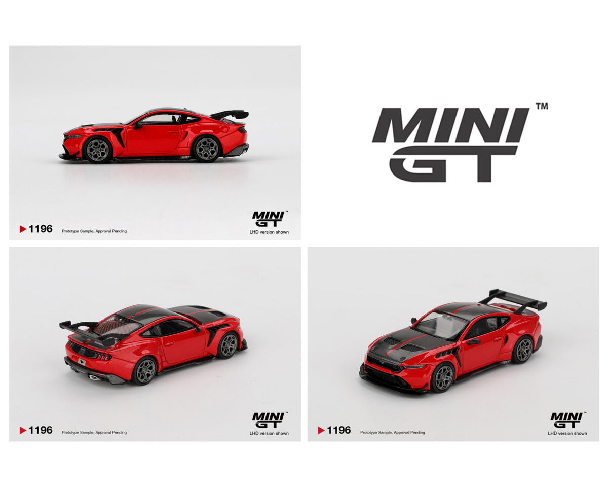 Mini GT 1/64 Ford Mustang GTD Race Red