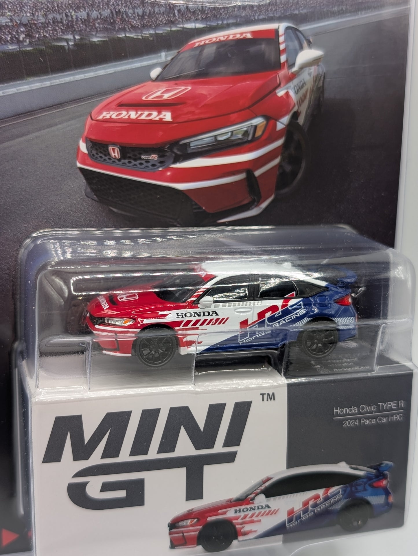 Mini GT Honda Civic Type R 2024 Pace Car HRC
