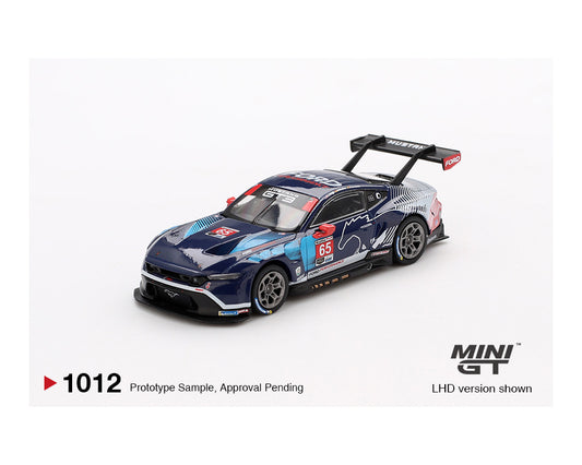 Mini GT Ford Mustang GT3 #65 2024 IMSA Daytona 24 hrs Ford Multimatic Motorsports