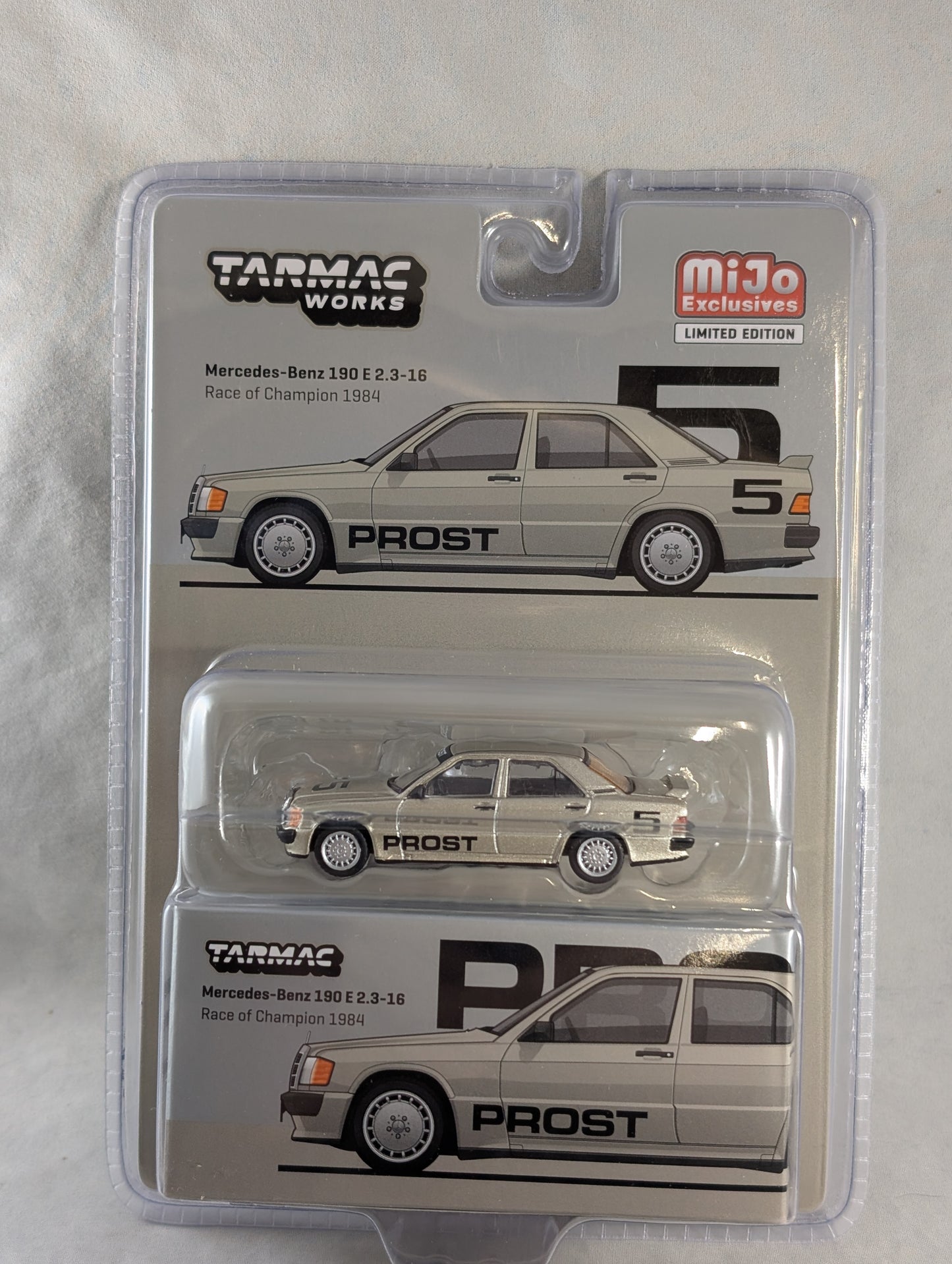 Tarmac Mercedes Benz 190 E 2.3-16 Race of Champions 1984 Alain Prost