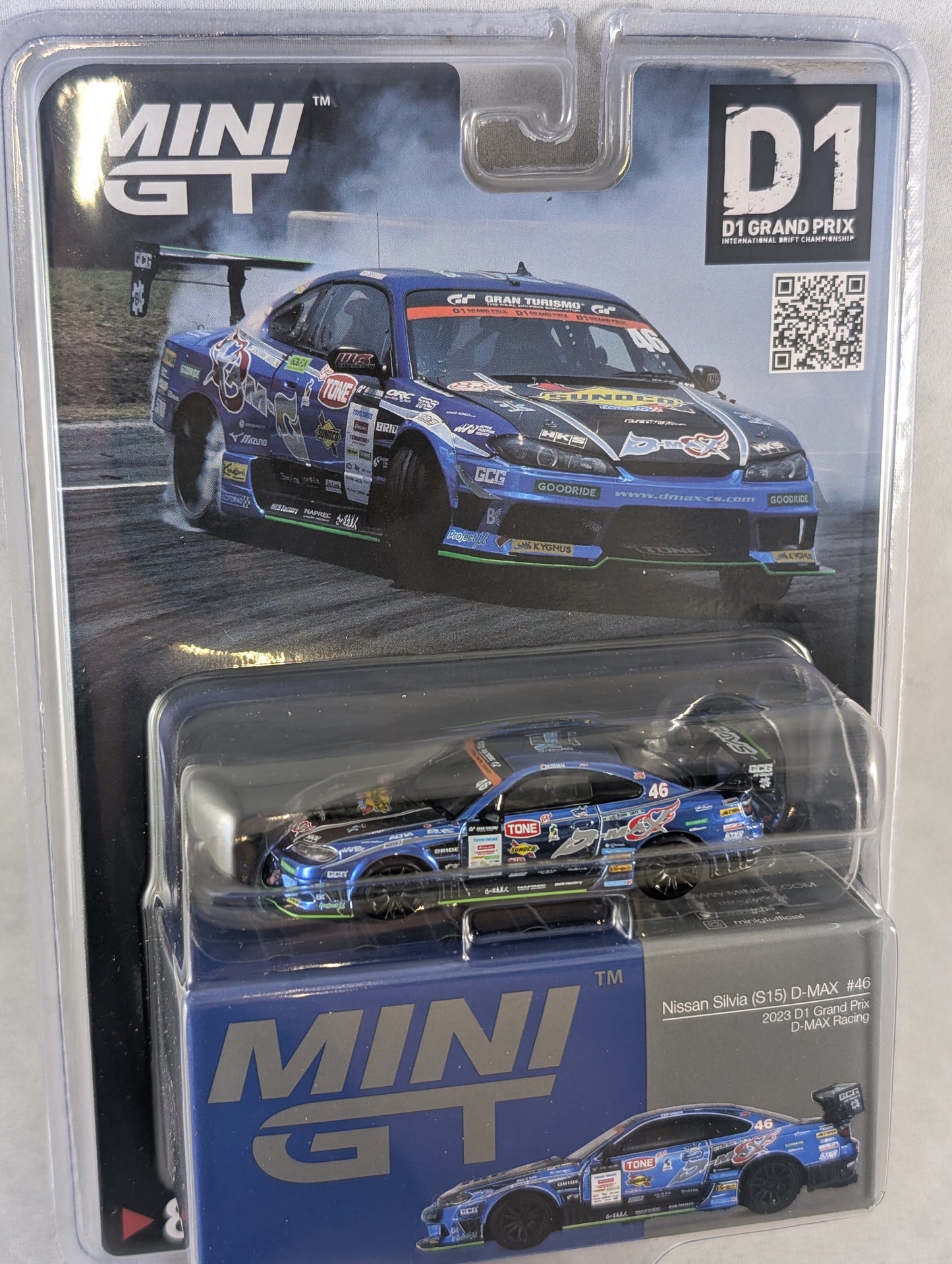 Mini GT Nissan Silvia S15 D-MAX Racing #46 2023